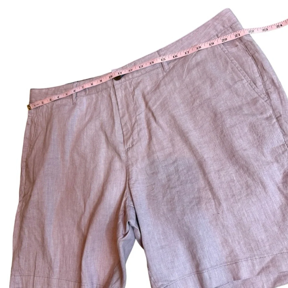 FAHERTY Tradewinds Organic Cotton Blend Shorts size 40 NWT